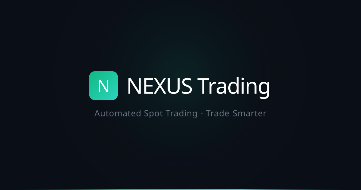 Getting Started with NEXUS Trading Bot | Setup Guide | NEXUS Trading